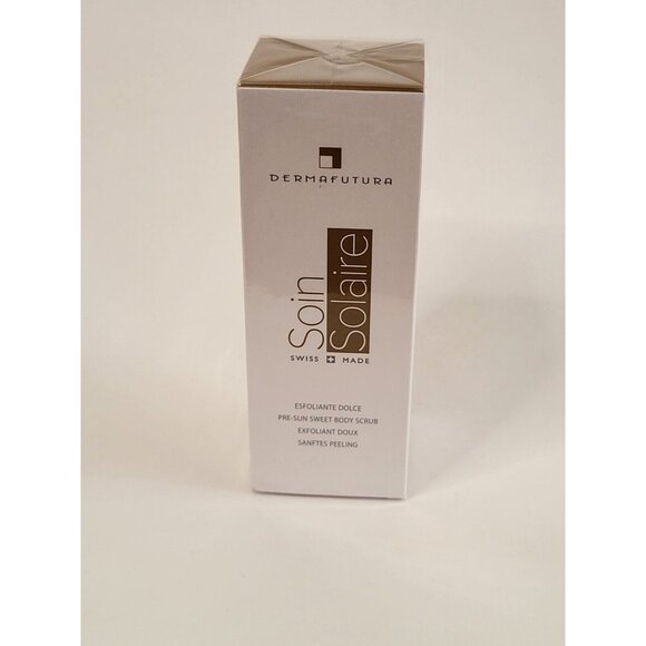 Brand New - Dermafutura Soin Solaire - Pre-Sun Sweet Body Scrub - Sealed - Swiss - Picture 1 of 5